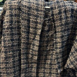 Elegant Black and Gray Women's Cape